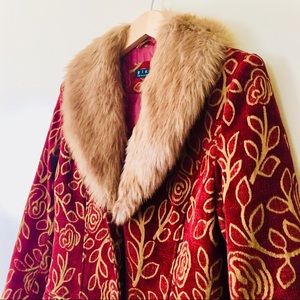 Vintage Fabric Trench Coat